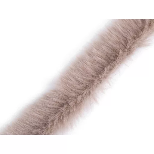 Műszörme díszítő csík széles 2 cm ruházati