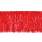 Rojt flitteres szélessége 10 cm - 3 piros 