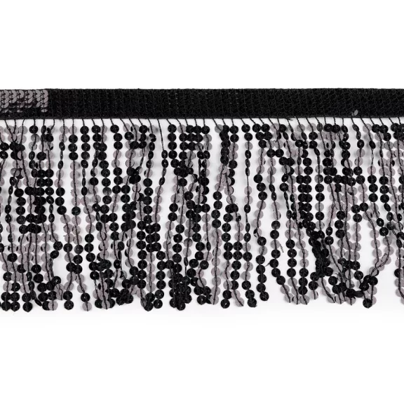 Rojtok holografikus flitteres szélessége 15 cm - 3 fekete hologramm Rojtok holografikus flitteres szélessége 15 cm - 3 fekete hologramm