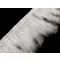 Paszomány - pulyka toll szélessége 9-12 cm - 1 Off White (2 m-es csomagolás)