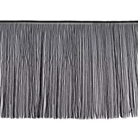 Lurex rojtok több színben 50 cm - 4 fekete Lurex rojtok több színben 50 cm - 4 fekete