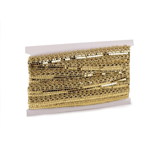 Leoni paszomány flitterekkel szélessége 16 mm