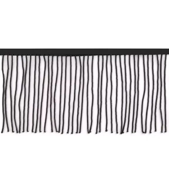 Rolytok / paszomány gyöngyökből szélessége 10 cm - fekete (4,5 m-es csomagolás) Rolytok / paszomány gyöngyökből szélessége 10 cm - fekete (4,5 m-es csomagolás)
