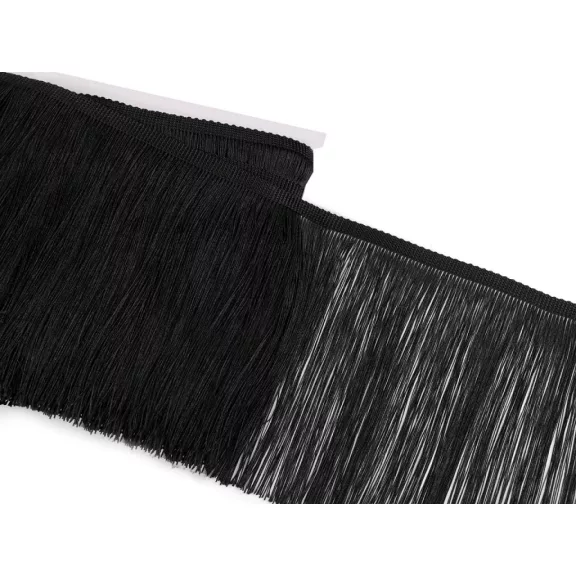 Rojt fényes 18 cm - 8 (39) fekete (27 m-os csomagolás) Rojt fényes 18 cm - 8 (39) fekete (27 m-os csomagolás)
