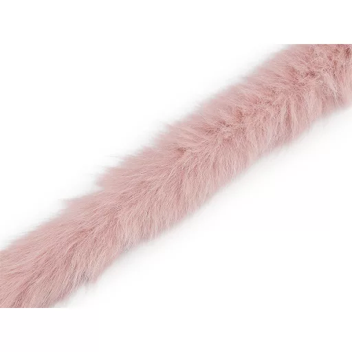 Műszőrme szalag bevarrható ruházati kerek , állatminta széles 5 cm