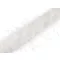 Hosszúszőrű műszőrme szalag bevarrható széles 6 cm - 4 krémszín 