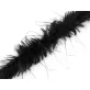 Hosszúszőrű műszőrme szalag bevarrható széles 6 cm