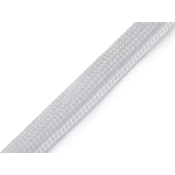 Pamut bevarrható paszpól zsinór PES 12 mm - 1 fehér (20 m-es csomagolás) Pamut bevarrható paszpól zsinór PES 12 mm - 1 fehér (20 m-es csomagolás)