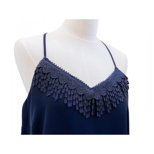 Szellős csipke rojtokkal szélessége 80 mm