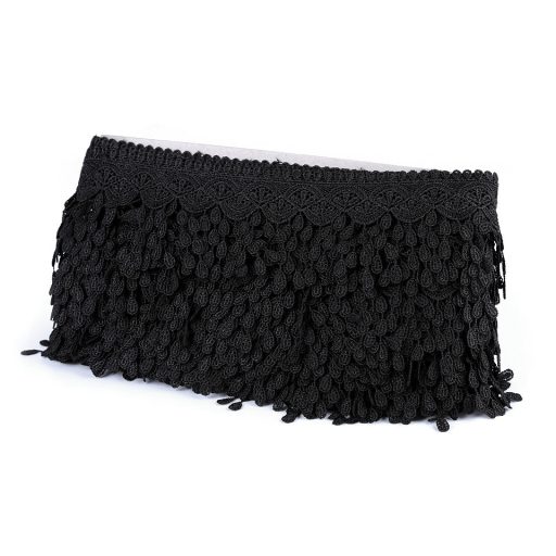 Szellős csipke rojtokkal szélessége 80 mm