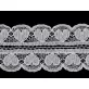 Műszál csipke / betét szív szélessége 30 mm