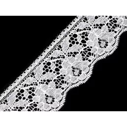 Műszál csipke szalag szélessége 60 mm