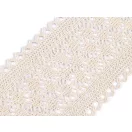 Pamut csipke / vertcsipke betét szélessége 10 cm - 2 világos bézs (13,5 m-es csomagolás) Pamut csipke / vertcsipke betét szélessége 10 cm - 2 világos bézs (13,5 m-es csomagolás)
