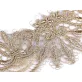 Arany csipke lurexel szélessége 64 mm