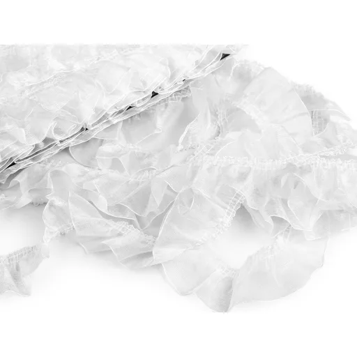 Rugalmas organza széles 40 mm
