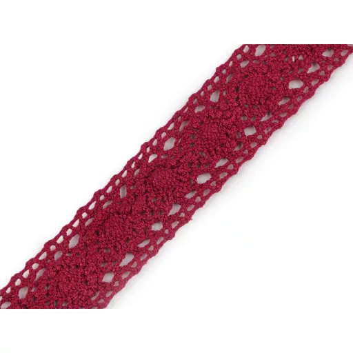 Csipke / betét pamutcsipke 33 mm széles