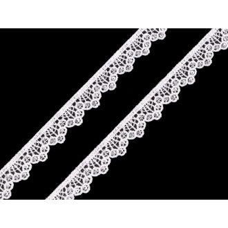 Légcsipke flitterekkel, szélessége 14 mm