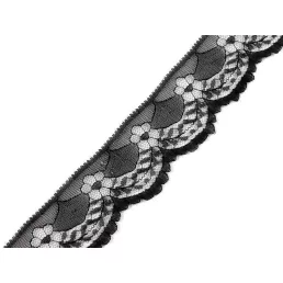 Műszál csipke szélessége 40 mm