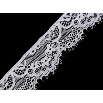 Francia elasztikus csipke 35 mm