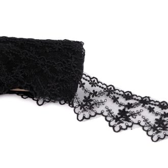 Hímzett csipke monofilen szélessége 65 mm