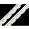 Elasztikus csipke műszálas 25 mm - 2 Off White (25,2 m-es csomagolás)