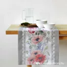 Poppy patterned,50cm wide cotton fabric - 1,35 metre