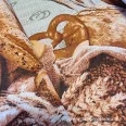 "the aroma of bread" waffle fabric 50cm wide