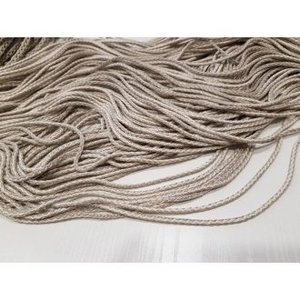 Kötött len zsinór 4 mm-es