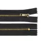 Fém cipzár zárt 18 cm (VT10) #5M0 sárgaréz