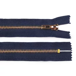 Fém cipzár No 5 hossz. 10 cm (jeans) nem bontható