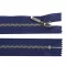 Fém / sárgaréz cipzár No 6 hossza 16 cm (farmer)