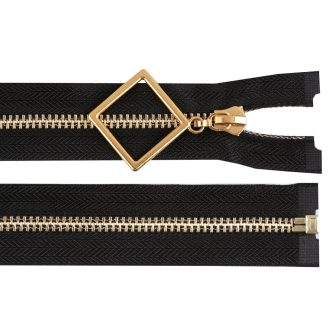 Fém cipzár No 5 hossz. 70 cm dísz húzóka