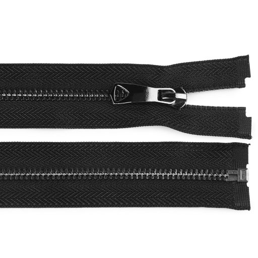 Fém cipzár bontható No 5 hossz 50 cm dísz húzóka