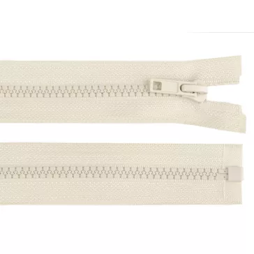   Cápa fogú cipzár GT10 No 5 hossza 30 cm kabátba - 306 világos bézs (25 db-os csomagolás)