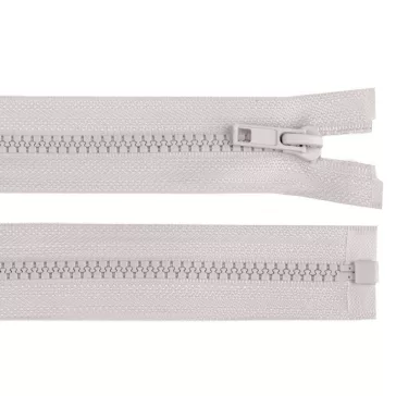   Cápa fogú cipzár bontható GT10 No 5 hossza 35 cm kabátba - 310 vil. szürke (25 db-os csomagolás)