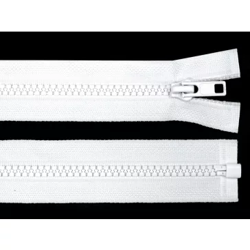   Cápa fogú cipzár bontható GT10 No 5 hossza 35 cm kabátba - 101 fehér (10 db-os csomagolás)