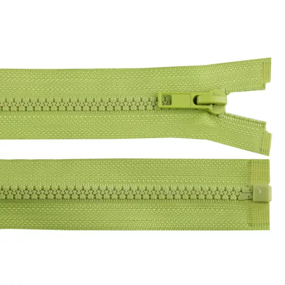 Cápa fogú cipzár bontható GT10 No 5 hossza 40 cm kabátba - 234 zöld világos (1 db-os csomagolás) Cápa fogú cipzár bontható GT10 No 5 hossza 40 cm kabátba - 234 zöld világos (1 db-os csomagolás)