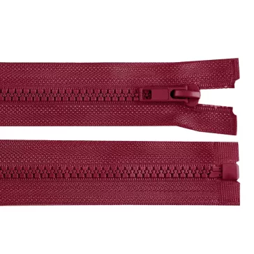   Cápa fogú cipzár bontható GT10 No 5 hossza 40 cm kabátba - 178 bordó (10 db-os csomagolás)