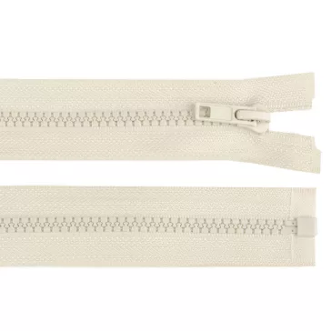   Cápa fogú cipzár bontható GT10 No 5 hossza 40 cm kabátba - 306 világos bézs (10 db-os csomagolás)