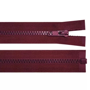   Cápa fogú cipzár bontható GT10 No 5 hossza 45 cm kabátba - 179 vörös bordó (1 db-os csomagolás)