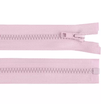   Cápa fogú cipzár bontható GT10 No 5 hossza 55 cm kabátba - 165 világoslila (1 db-os csomagolás)