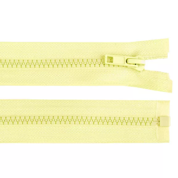 Cápa fogú cipzár bontható GT10 No 5 hossza 55 cm kabátba - 108 sárga nárcsisz világos (10 db-os csomagolás) Cápa fogú cipzár bontható GT10 No 5 hossza 55 cm kabátba - 108 sárga nárcsisz világos (10 db-os csomagolás)