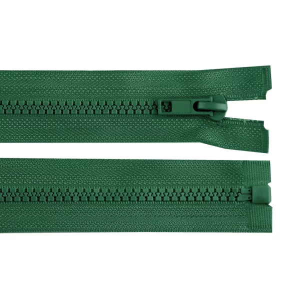 Cápa fogú cipzár bontható 80 cm GT10 No 5 kabátba - 273 fenyőzöld (25 db-os csomagolás) Cápa fogú cipzár bontható 80 cm GT10 No 5 kabátba - 273 fenyőzöld (25 db-os csomagolás)
