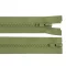 GT10 bontható kétnyitós öntött műanyag cipzár 80 cm - 263 khaki (1 db-os csomagolás)
