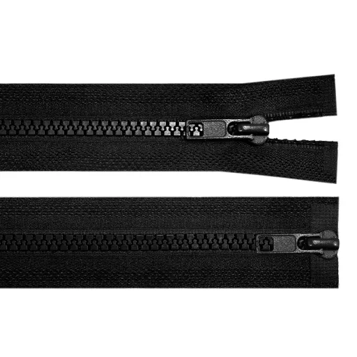 Cápa fogú cipzár 100 cm kétkocsis No 5