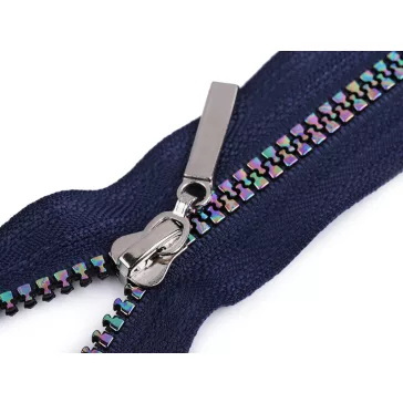   Szivárványos cápa fogú cipzár 60 cm GT10 No 5 - 330 blue dark (1 db-os csomagolás)