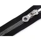 Cápa fogú cipzár vastag 70 cm ezüst-fekete fogak no 8 mm - 322 fekete (25 db-os csomagolás) Cápa fogú cipzár vastag 70 cm ezüst-fekete fogak no 8 mm - 322 fekete (25 db-os csomagolás)