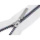 Szivárványos cápa fogú cipzár 80 cm GT10 No 5