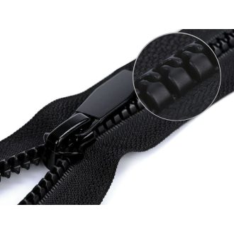   Cápa fogú cipzár bonthat GT10 No 5 70 cm gömbölyű fogakkal