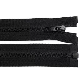 Cápa fogú cipzár bontható 220 cm 5 mm